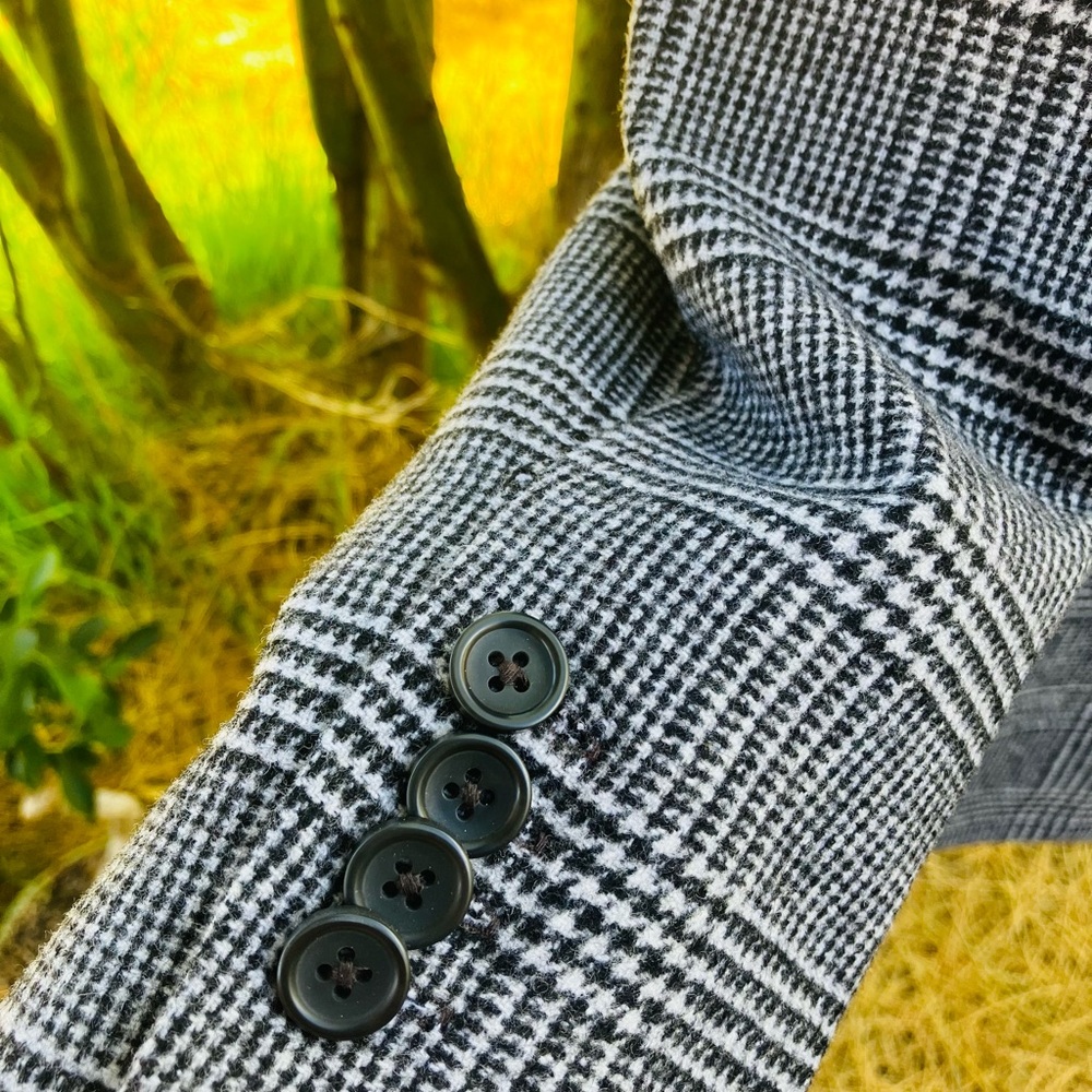 MOVING SALE Everlane Glen Plaid Blazer - Picture 6 of 12